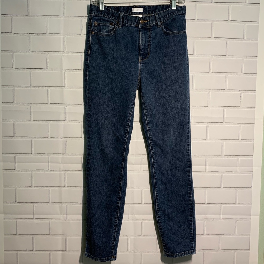 Jaclyn Smith Medium Wash Skinny Jean Jegging EUC